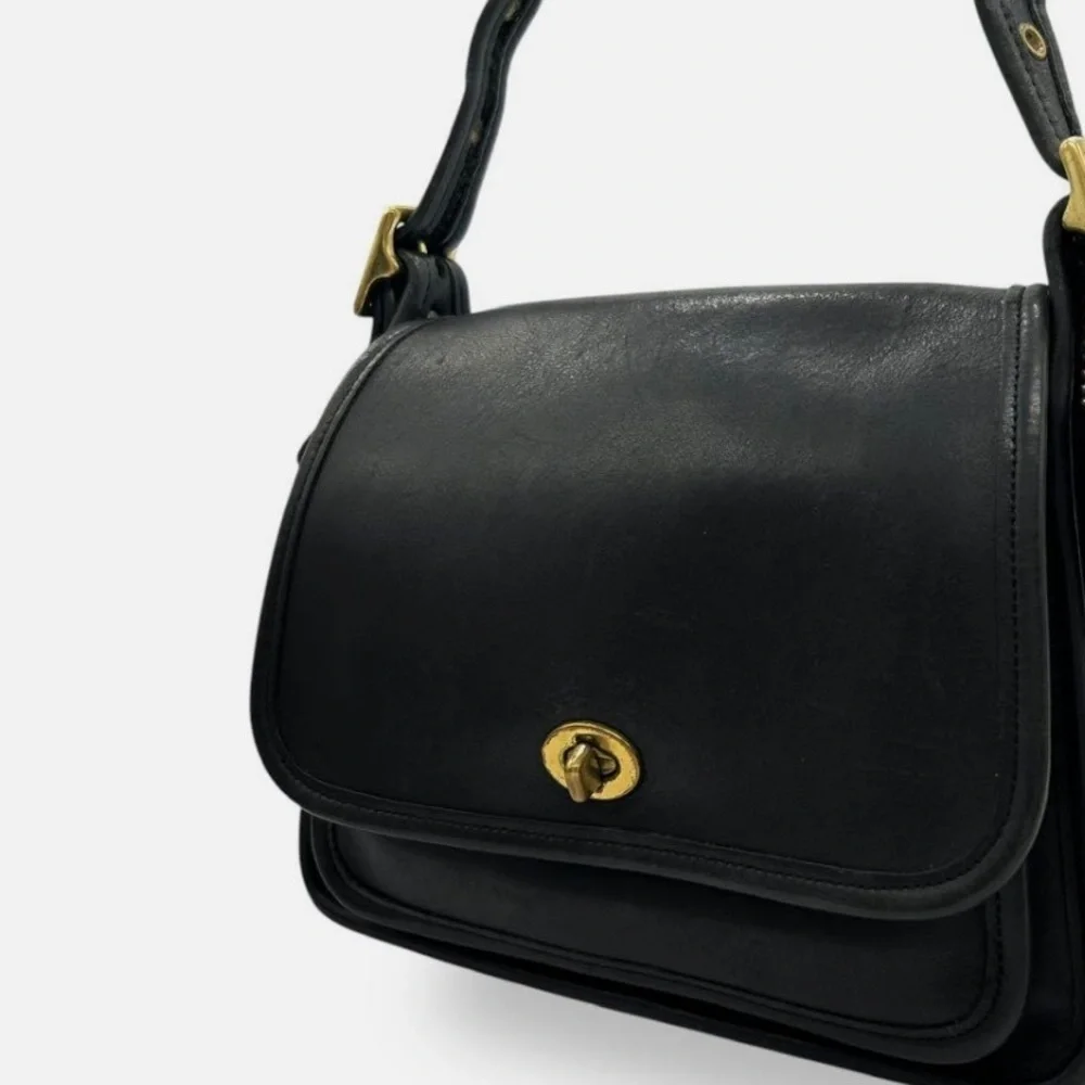 Coach “Rambler” Legacy Flap Bag Turnlock #9061